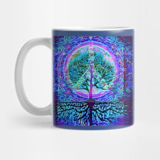 Tree of Life World Peace Mug